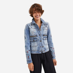 Chamarra Dama Desigual Azul