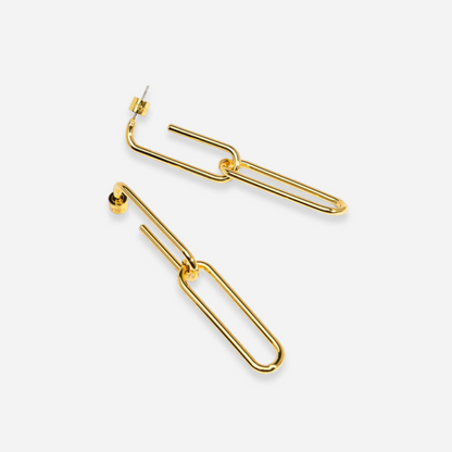 Aretes Dama RHO Gold