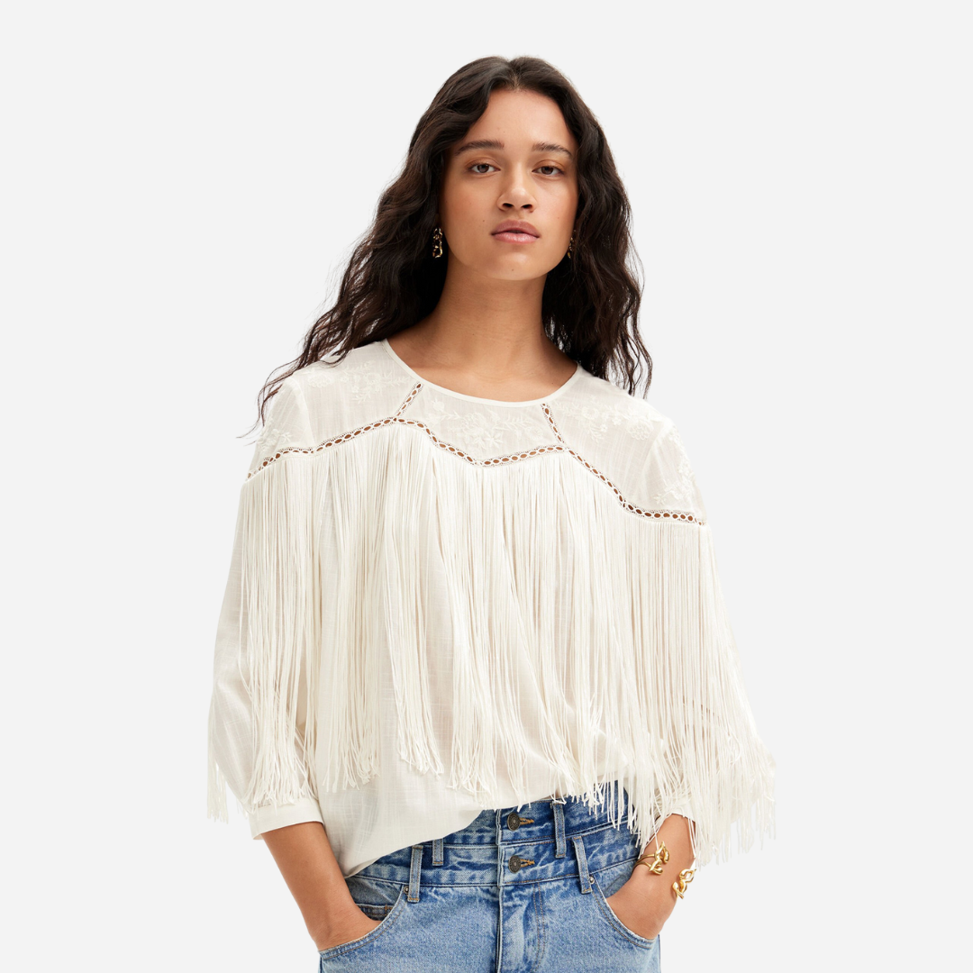 Blusa Dama Desigual White