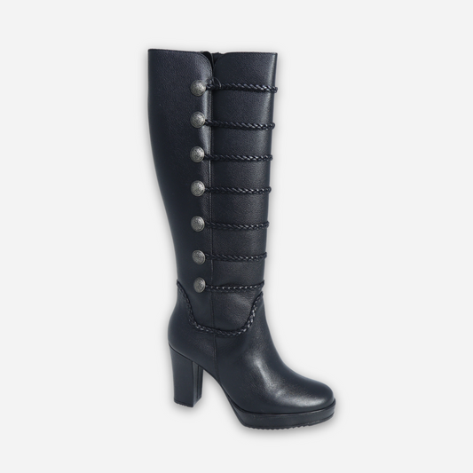 Botin Dama Lyard Negro