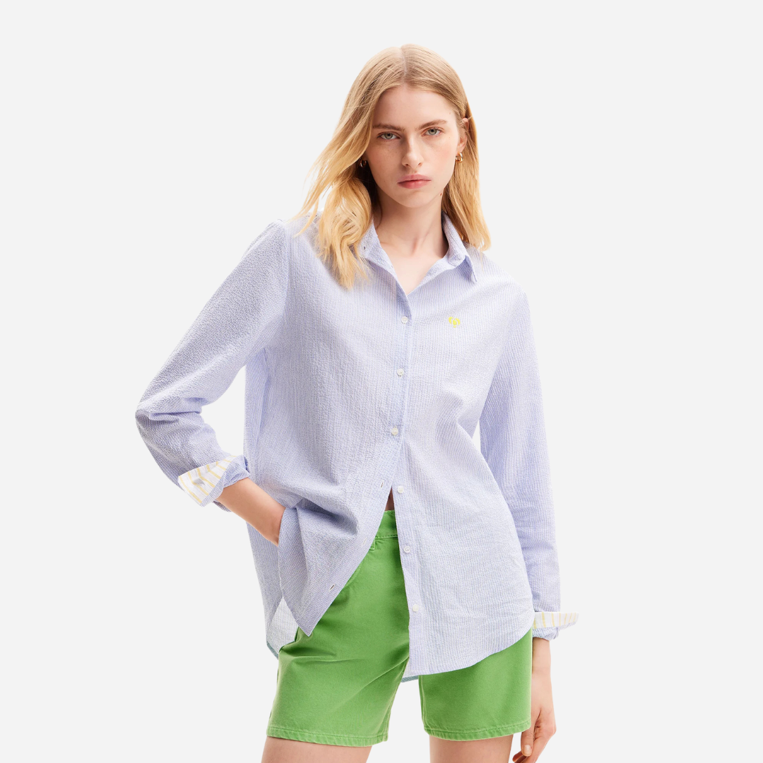 Camisa Dama Desigual Blue