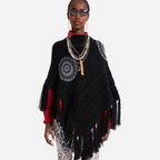 Poncho Dama Desigual Musg