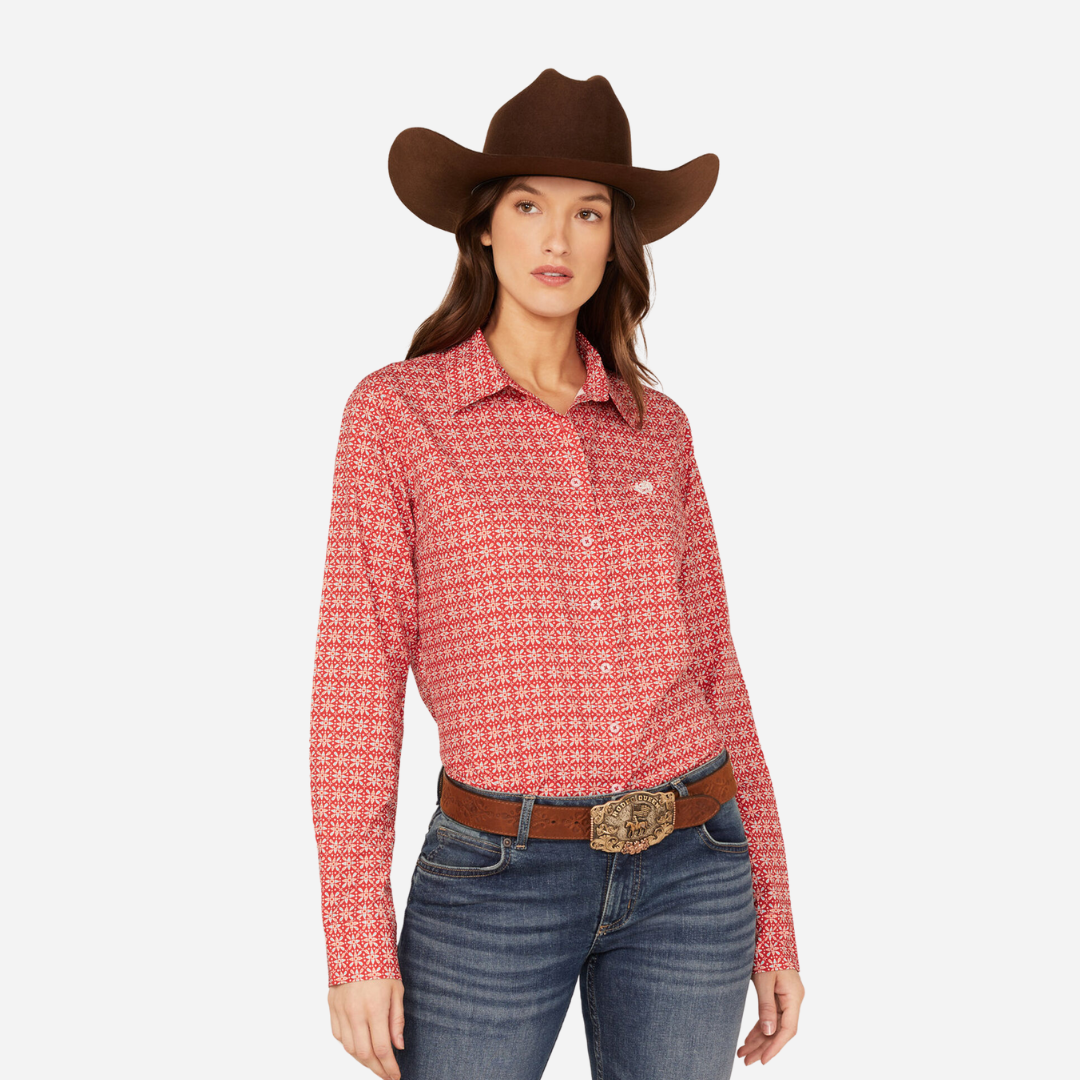 Camisa Dama Cinch Red