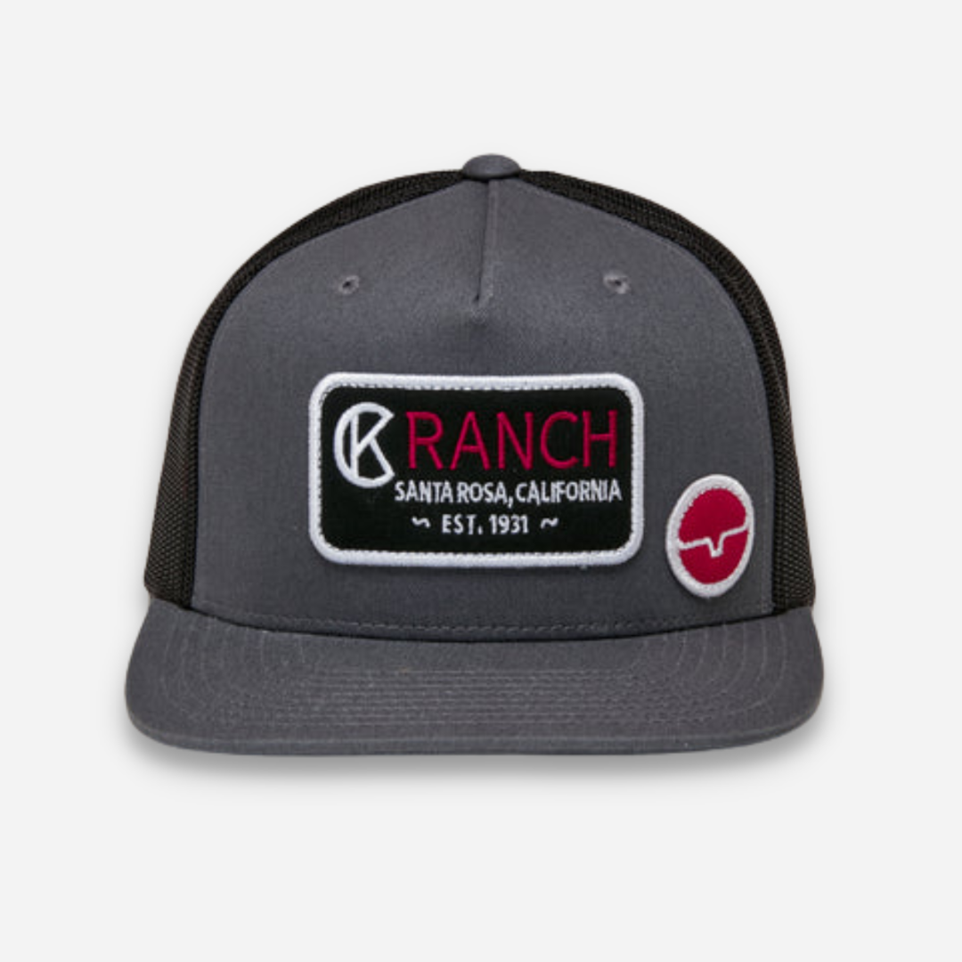 Cachucha Unisex Kimes-Ranch CK31-Trucker Charcoal/Black