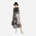 Vestido Dama Desigual Negro