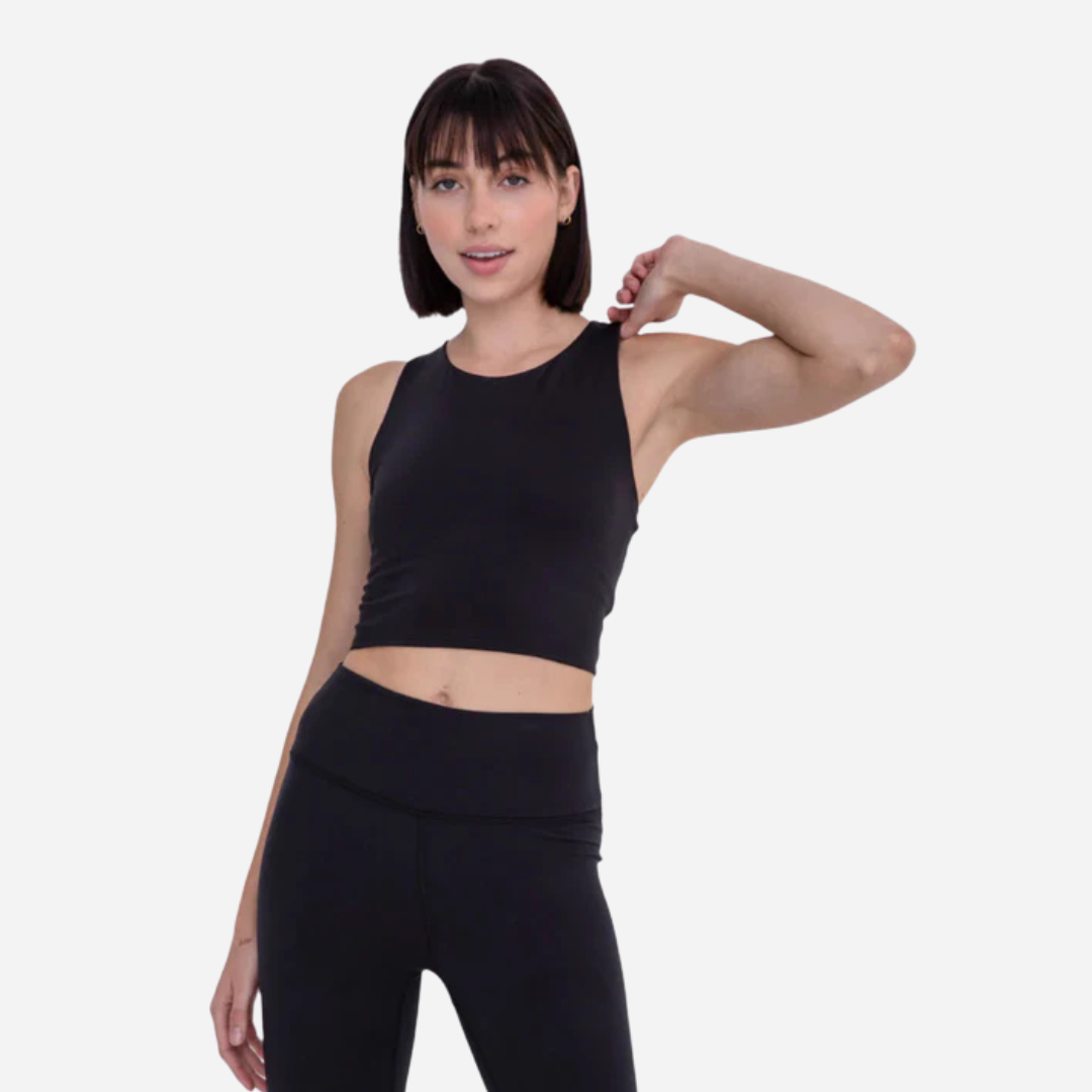 Top Dama Mono B Black