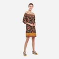 Vestido Dama Desigual Negro