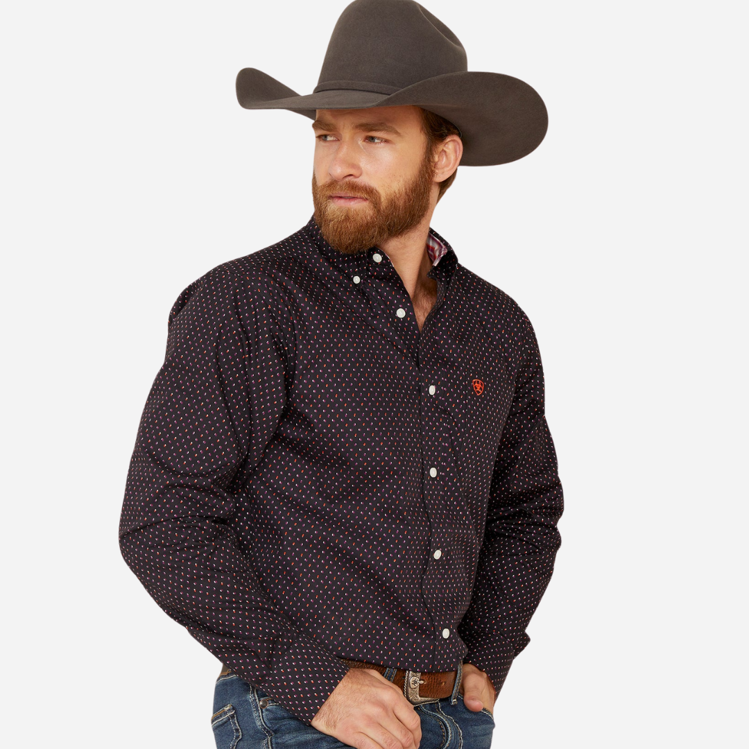 Camisa Caballero Ariat Moonless-Night