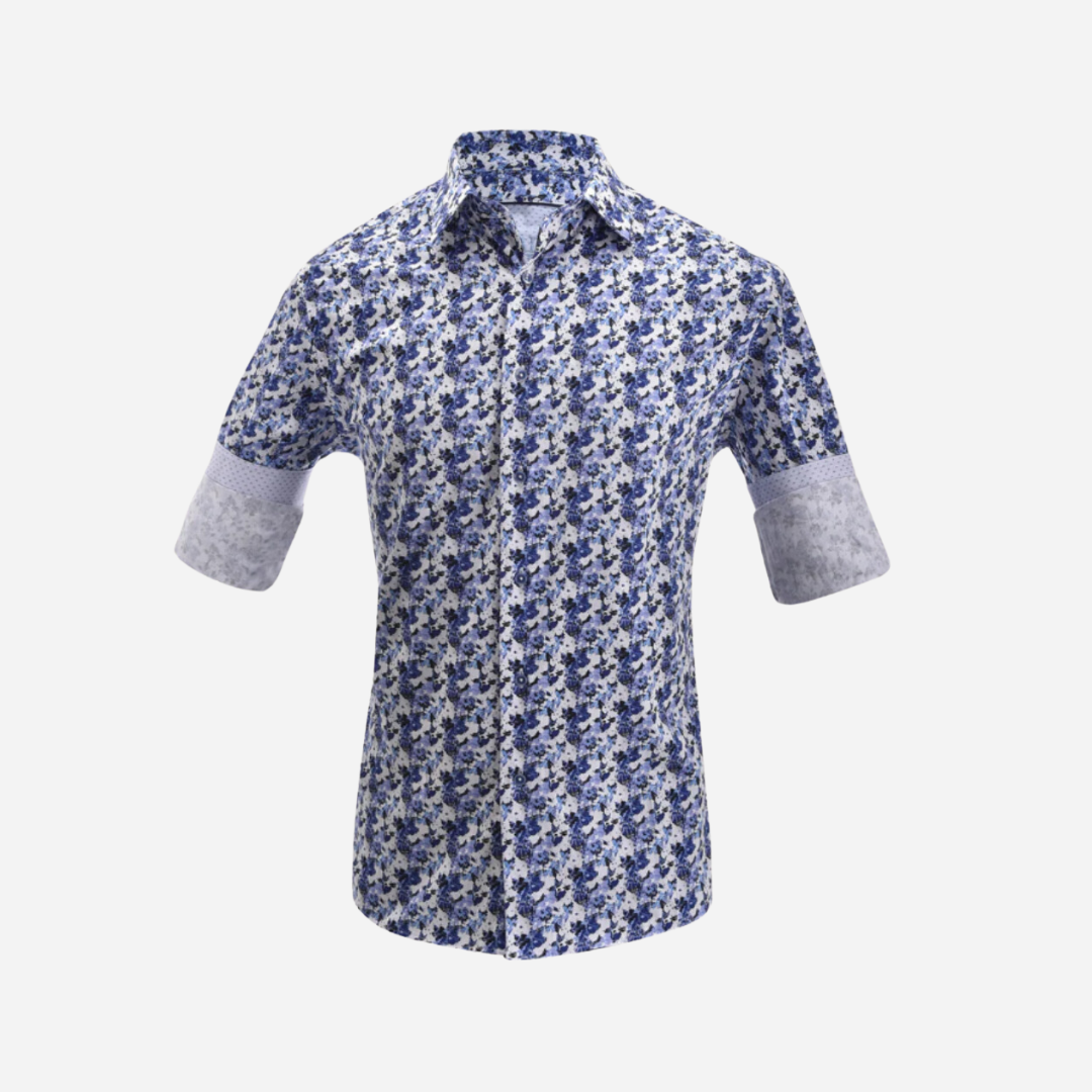 Camisa Caballero Cuadra Blanco