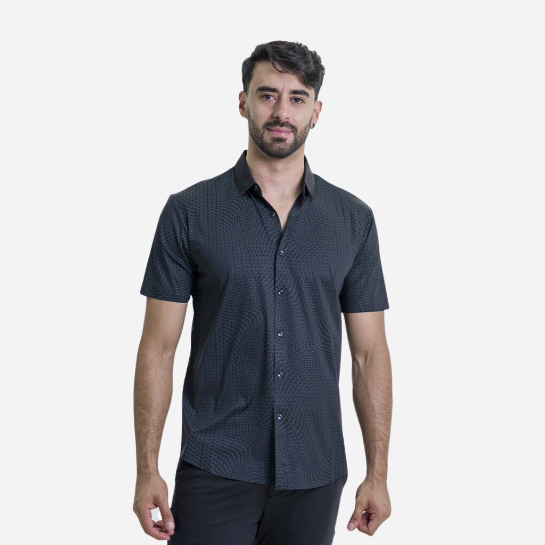 Camisa Caballero Barocco Black