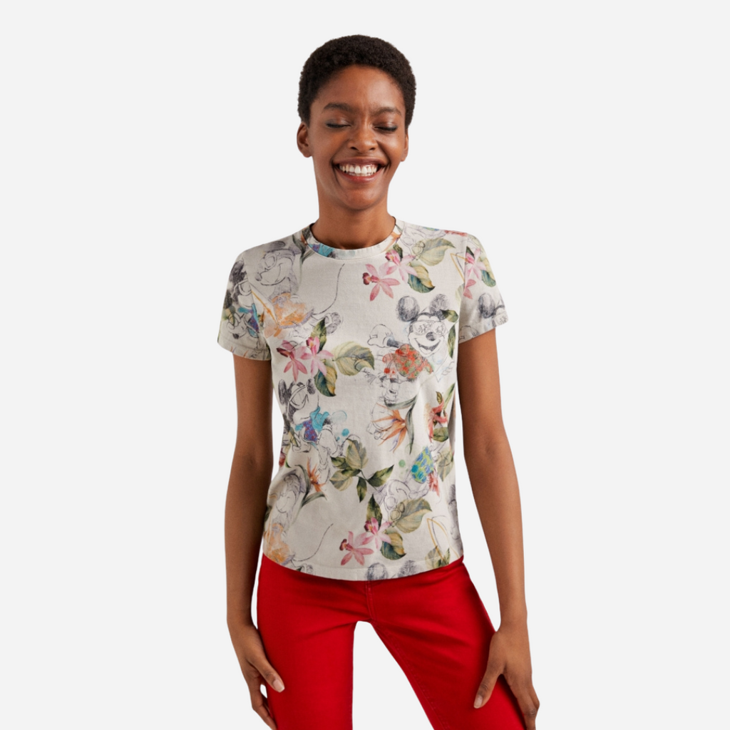 Playera Dama Desigual Piedra