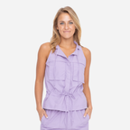 Chaleco Dama Mono B Purple Orchid