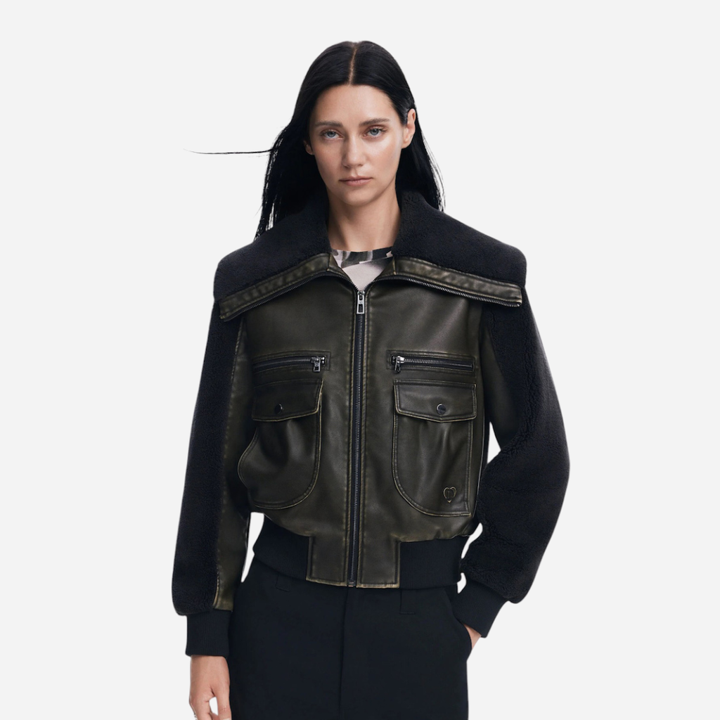 Chamarra Dama Desigual Negro