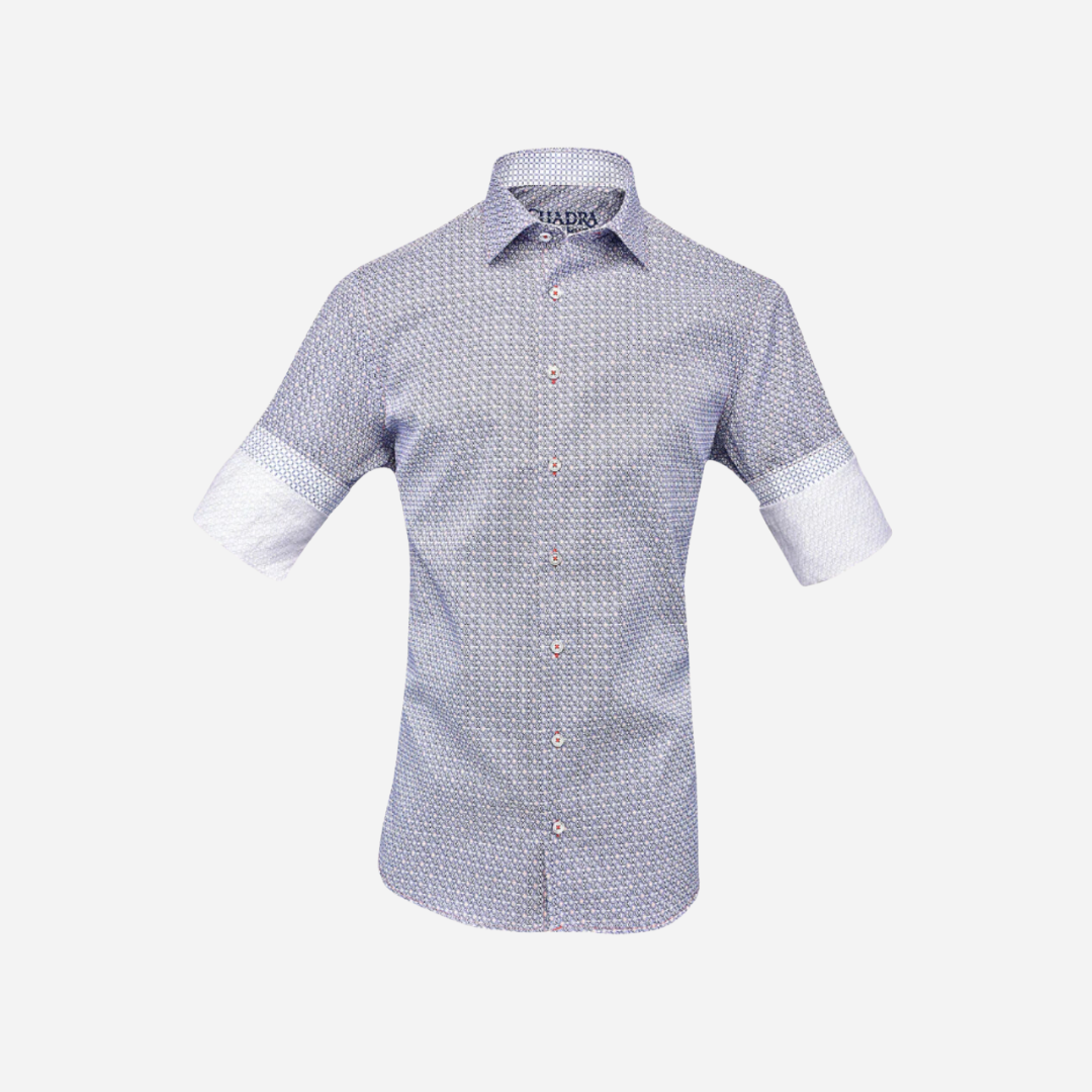 Camisa Caballero Cuadra Azul