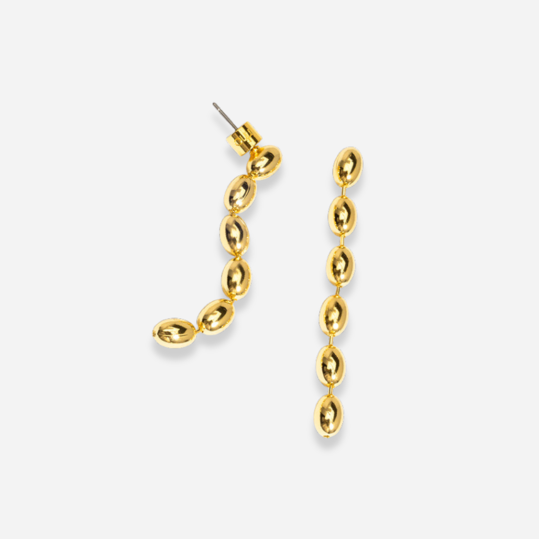 Aretes Dama RHO Gold