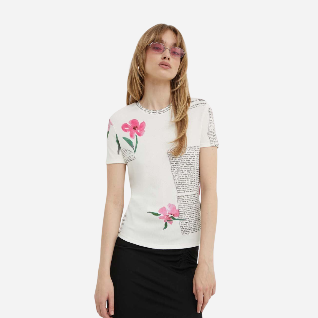 Blusa Dama Desigual White