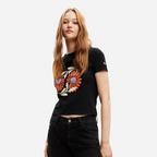 Blusa Dama Desigual Black