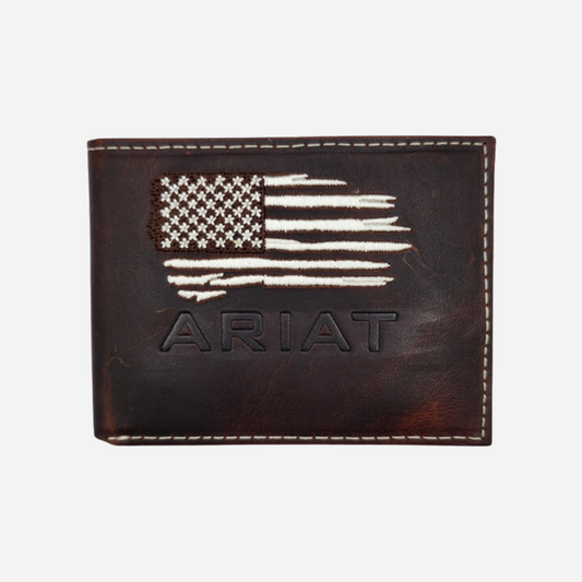 Cartera Caballero Ariat Brown