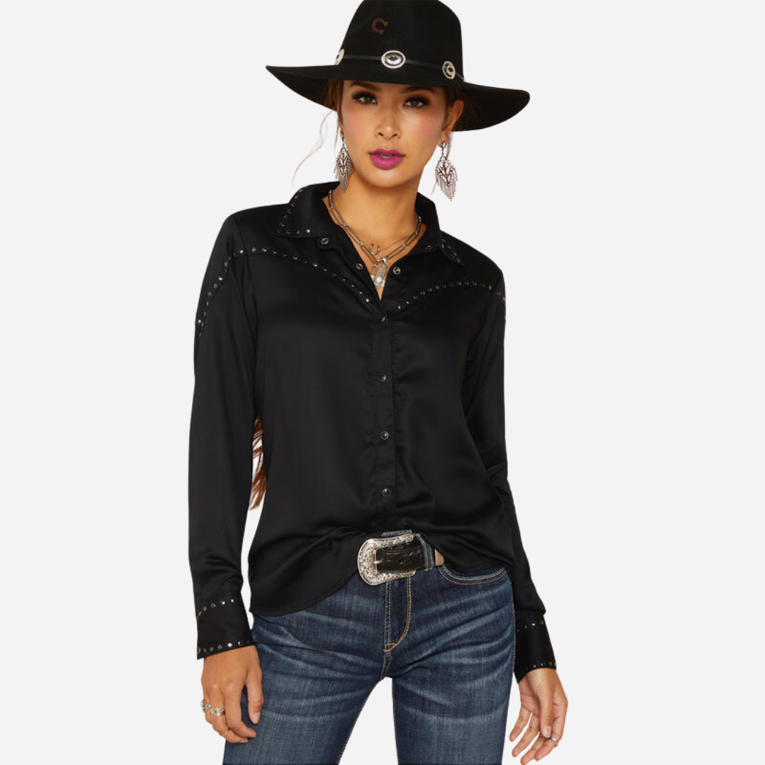 Camisa Dama Ariat Black