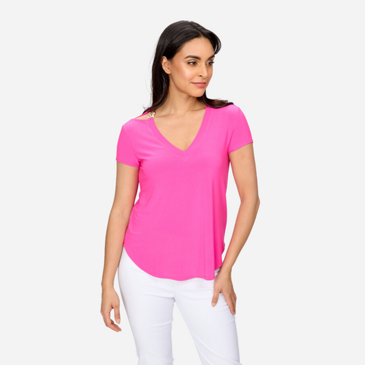 Blusa Dama Joseph-Ribkoff Ultra-Pink