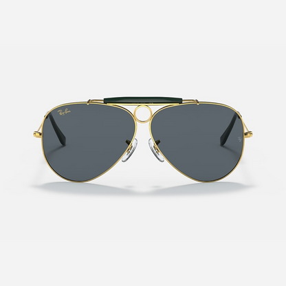 Lente Caballero Rayban Legend Gold Blue