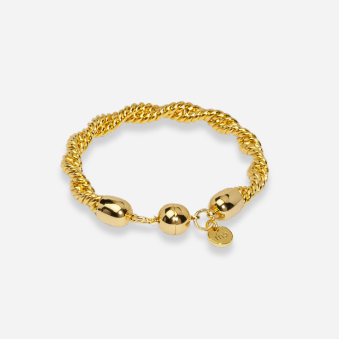 Brazalete Dama RHO Gold