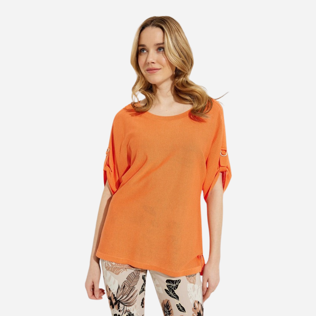 Blusa Dama Joseph Ribkoff Mandarin
