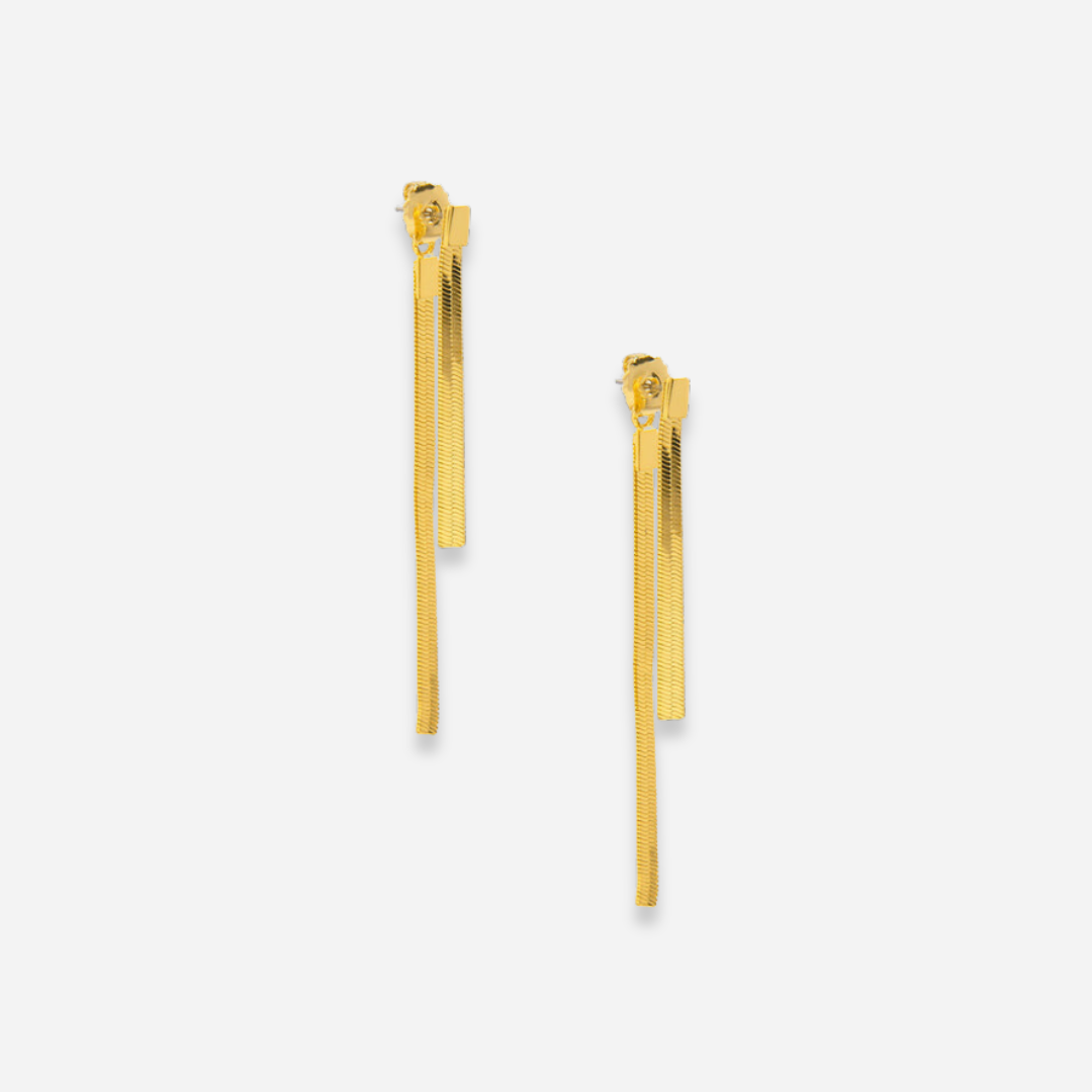 Aretes Dama RHO Gold