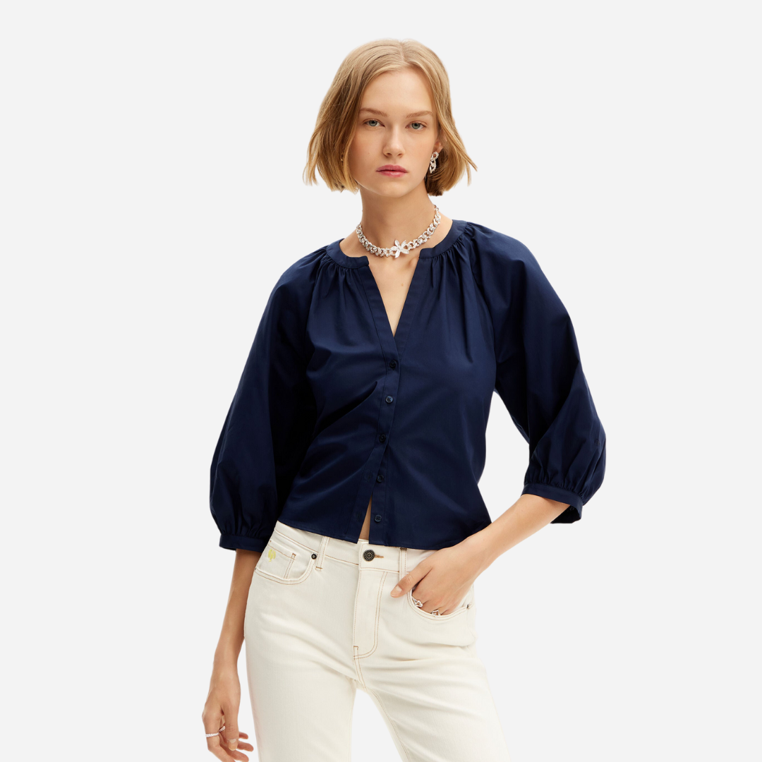 Blusa Dama Desigual Navy