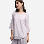 Blusa Dama Joseph Ribkoff Mother Of Pearl