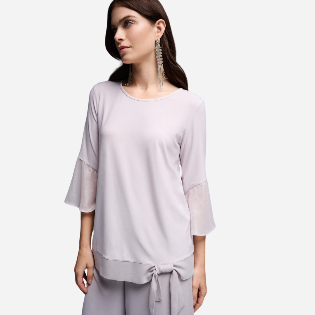 Blusa Dama Joseph Ribkoff Mother Of Pearl