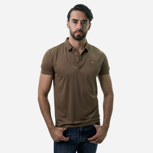 Playera Caballero Barocco Khaki