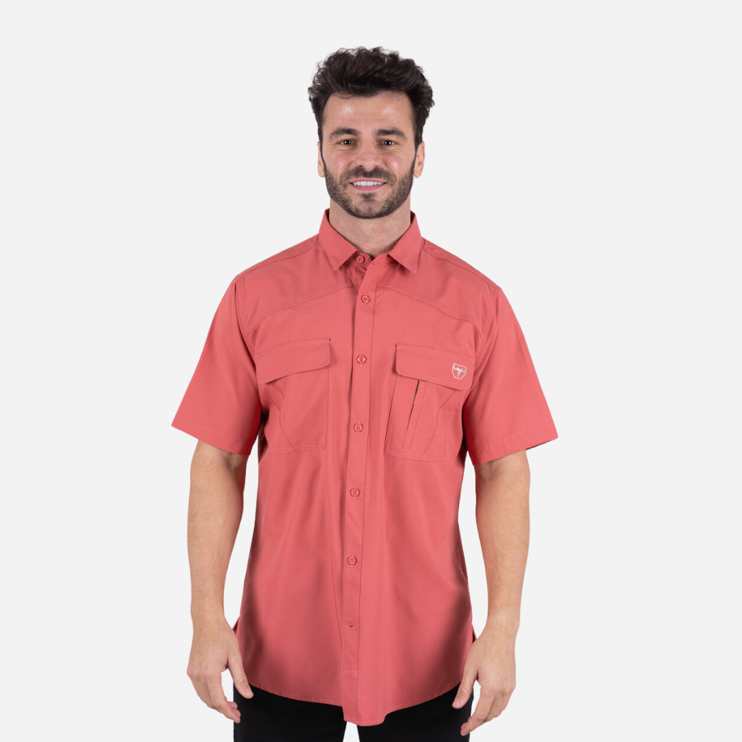 Camisa Caballero Platini Salmon