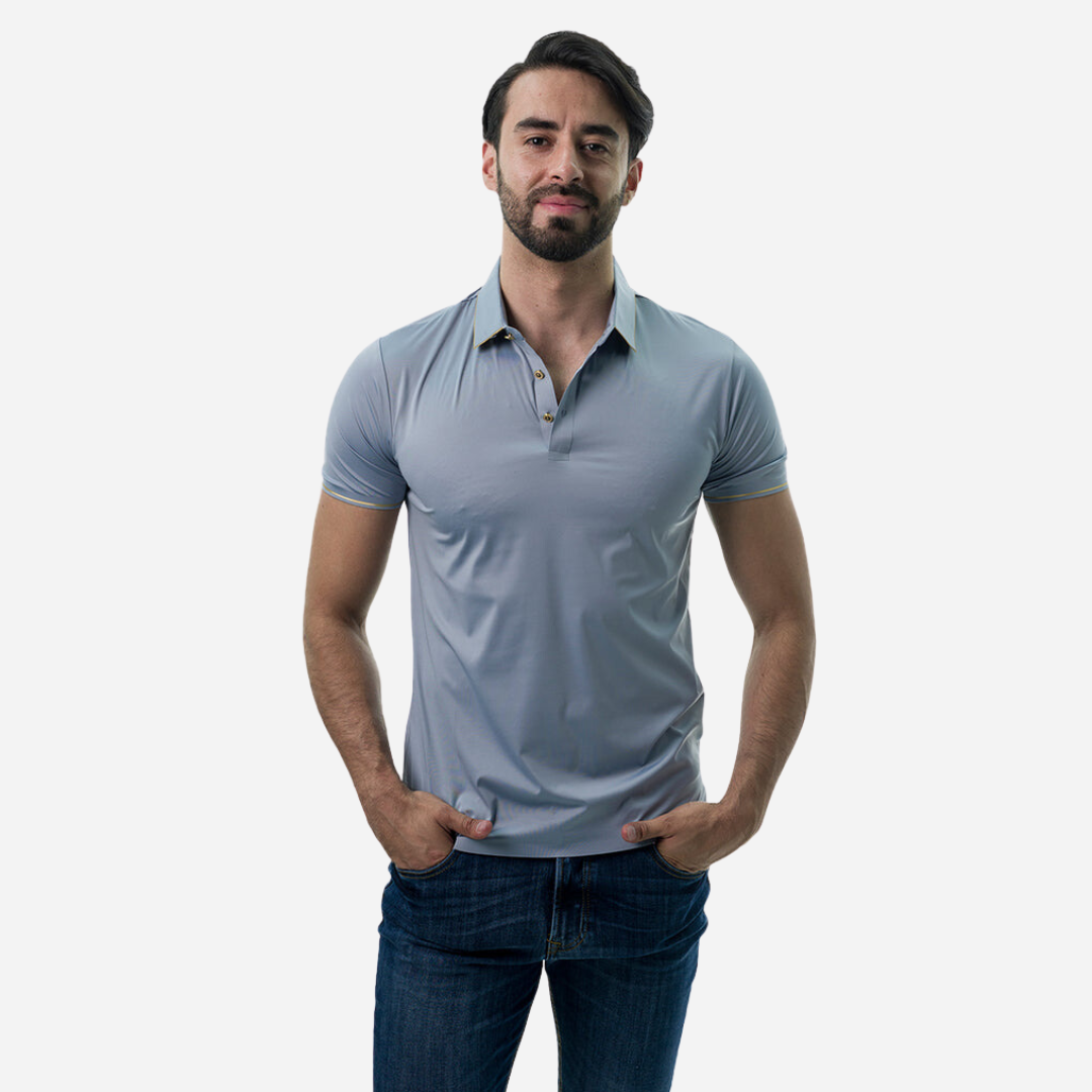 Playera Caballero Barocco Sky-Blue