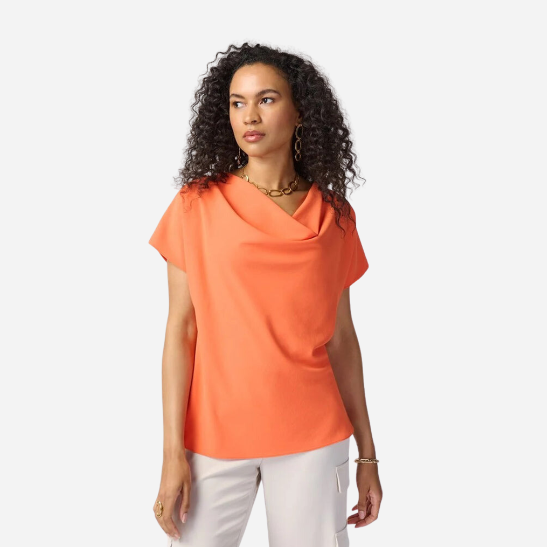 Blusa Dama Joseph Ribkoff Mandarine