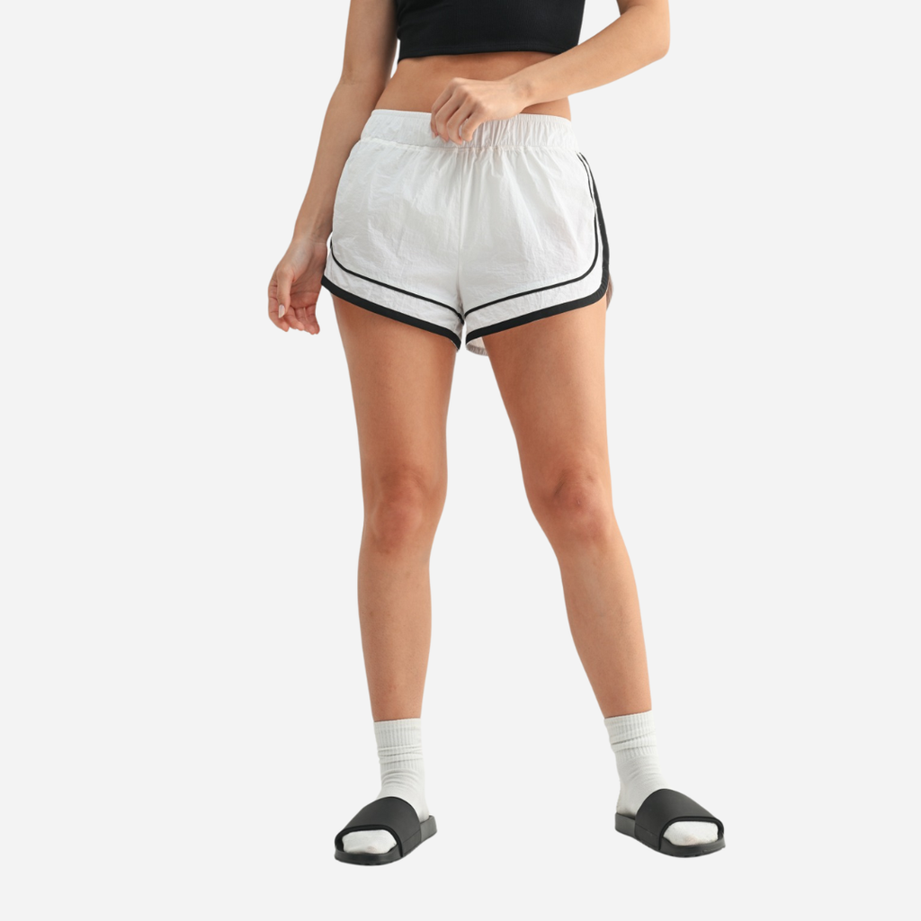 Short Dama Mono B White Black