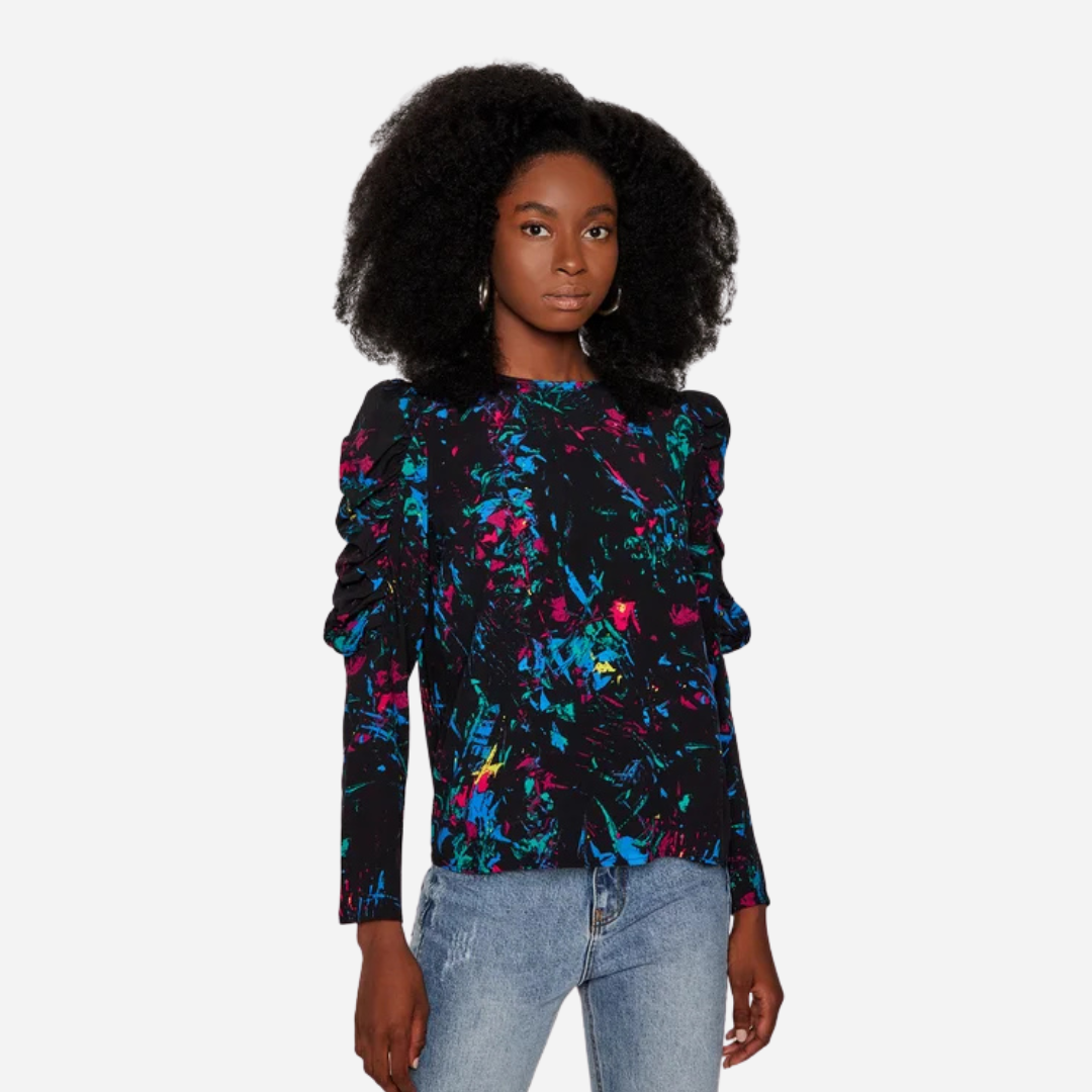 Blusa Dama Desigual Negro