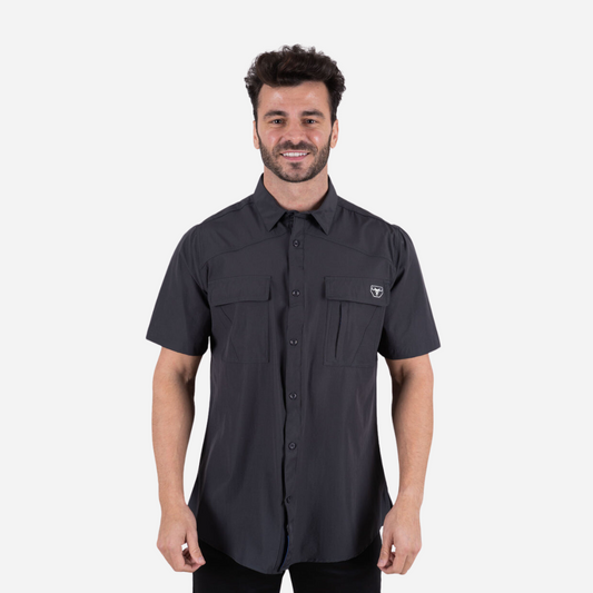 Camisa Caballero Platini Matte-Black