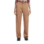 Pantalon Dama Desigual Tostado