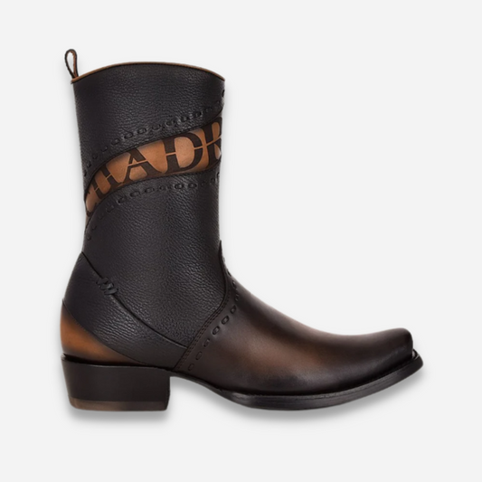 Bota Caballero Cuadra Negro