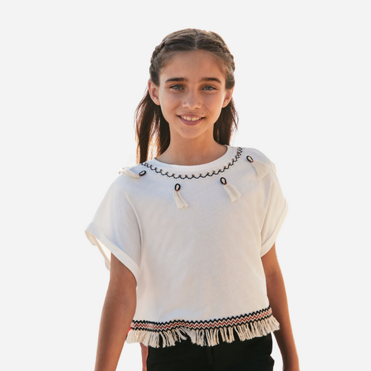 Blusa Niña Mayoral Crudo