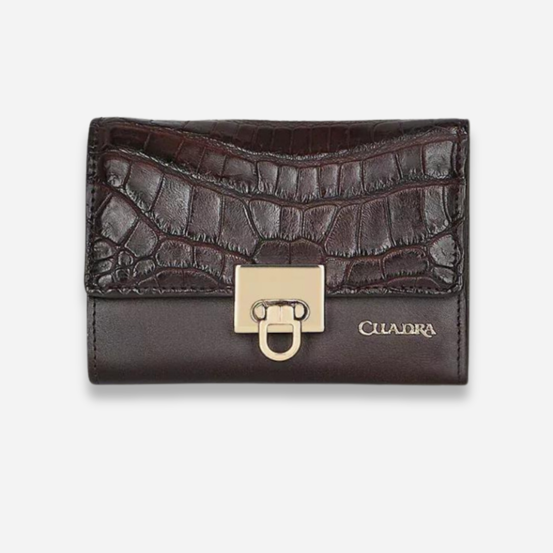 Billetera Unisex Cuadra Negro