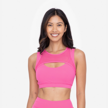 Top Dama Mono-B Hot-Pink