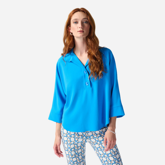 Blusa Dama Joseph-Ribkoff French-Blue