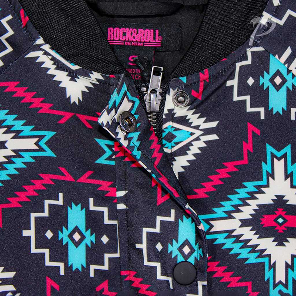 Chamarra de Dama Rock & Roll Black