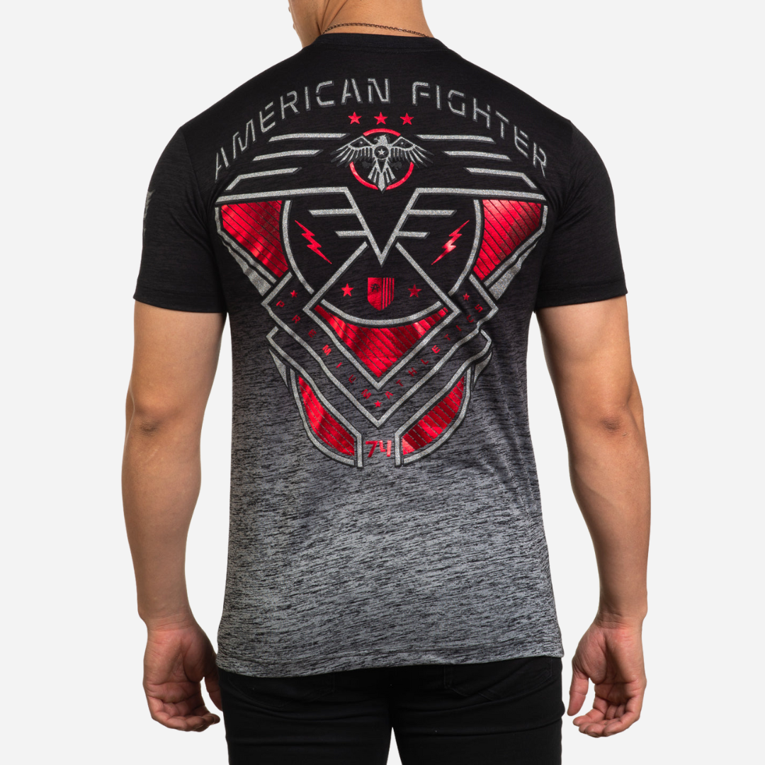 Playera American Fighter Black Mass