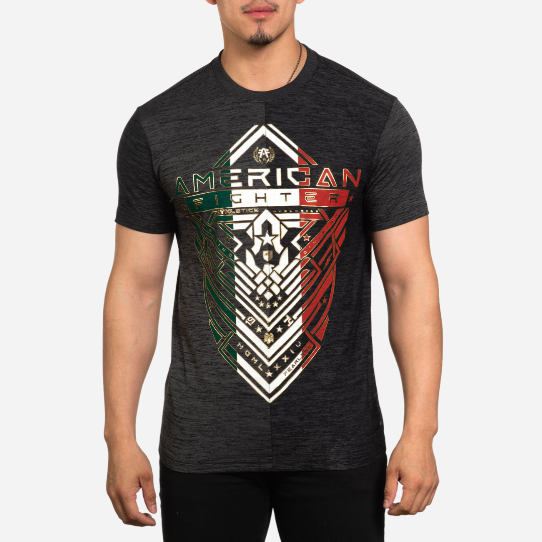 Playera American Fighter Black Mass