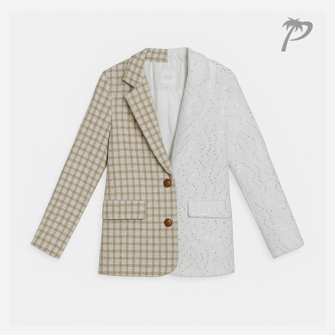 Saco Dama Lulu White Beige