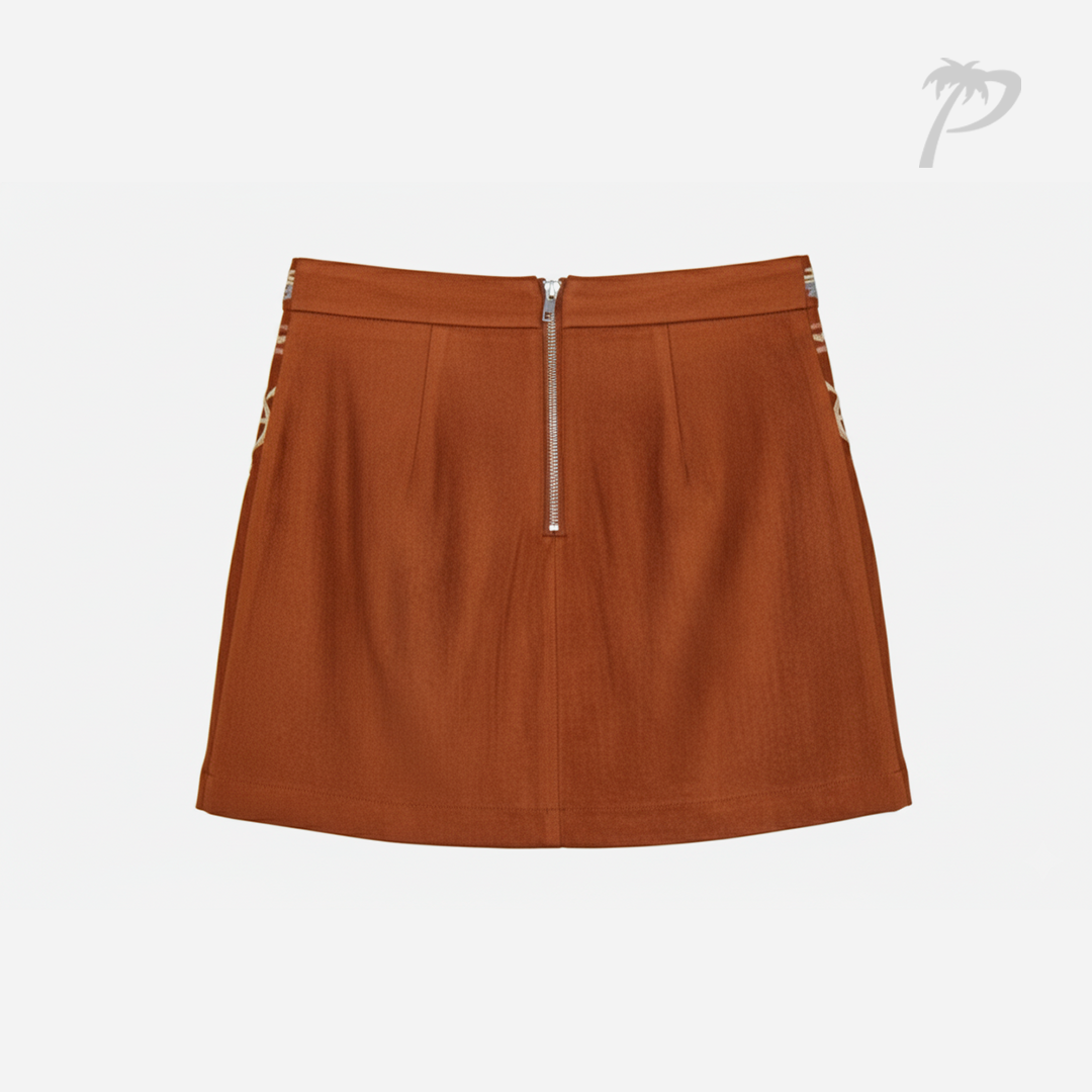 Falda de Dama Jacquie-The-Label Brown
