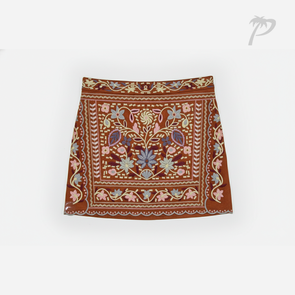 Falda de Dama Jacquie-The-Label Brown